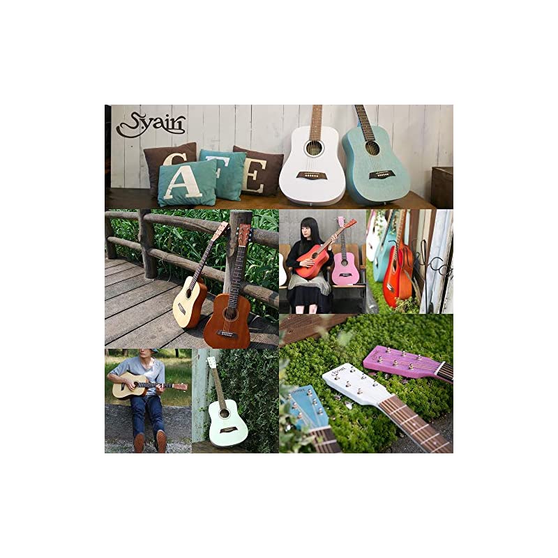 S.Yairi 야일리 미니 어코스틱 기타 Compact Acoustic Series YM-02 UBL 라이트블루 소프트 케이스 포함  오른손잡이용 - Bamboo Shop(closure)